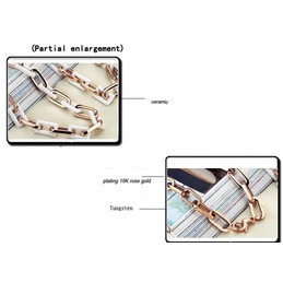 High Quality Tungsten Ceramic Necklace 