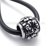 fortunate bead titanium pendant 20120