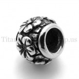 fortunate bead titanium pendant 20120