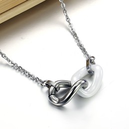 High Quality Tungsten Ceramic Necklace 