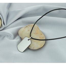 Dependable Performance Male Tungsten Ceramic Necklace 
