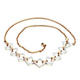 Dependable Performance Tungsten Ceramic Necklace 