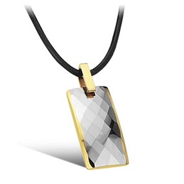 The Queen of Quality Tungsten Ceramic Necklace 