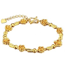 High Quality Female 18K Gold-Plated Bracelet