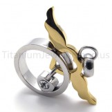 2012 New Lovely Golden Titanium Pendant 20286
