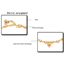 Stable Quality Female Sweetheart 18K Gold-Plated Bracelet 
