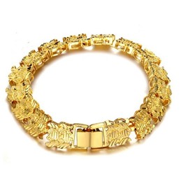 High Quality Female 18K Gold-Plated Bracelet 