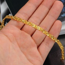 Quality and Quantity Assured Female ELegant 18K Gold-Plated Bracelet