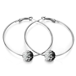 Reliable Reputation Female Alloy Earrings With Rhinestone