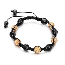 High Quality Female Ball Shape Crystal Drill Bracelet 