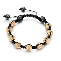Selling Well all over the World Female Ball Shape Crystal Drill Bracelet 