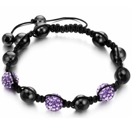 Reliable Reputation Female Ball Shape Crystal Drill Bracelet 