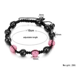 Reliable Reputation Female Ball Shape Crystal Drill Bracelet 