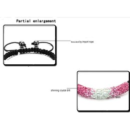 High Quality Female Ball Shape Crystal Drill Bracelet 