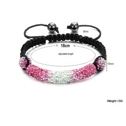 High Quality Female Ball Shape Crystal Drill Bracelet 