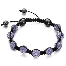 High Quality Female Ball Shape Crystal Drill Bracelet 