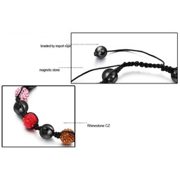 Well-known for Its Fine Quality Female Ball Shape Crystal Drill Bracelet 