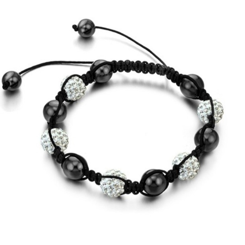 Superior Quality Female Ball Shape Crystal Drill Bracelet  