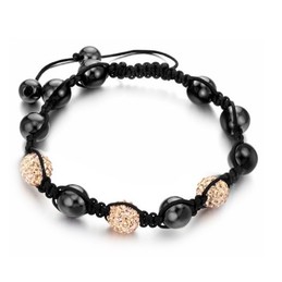 Reliable Reputation Female Ball Shape Crystal Drill Bracelet 
