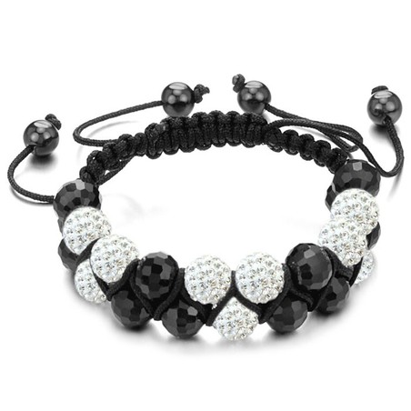High Quality Female Ball Shape Crystal Drill Bracelet 