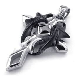 The Cross Titanium Pendant Necklace  (Free Chain)