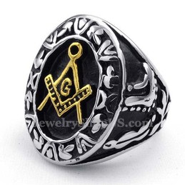 Titanium Masonic Ring