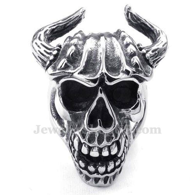 Titanium Skull Ring