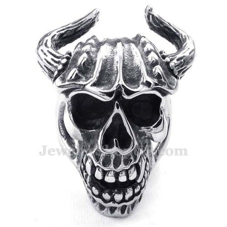 Titanium Skull Ring