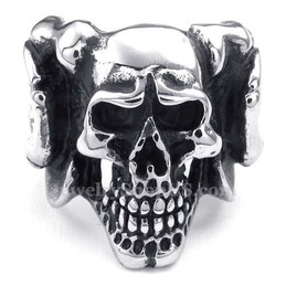 Titanium Skull Ring