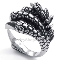 Titanium Paw Ring