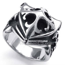Titanium Cross Ring