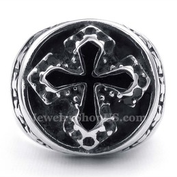 Titanium Cross Ring