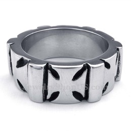Titanium Cross Ring