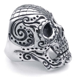 Titanium Skull Ring