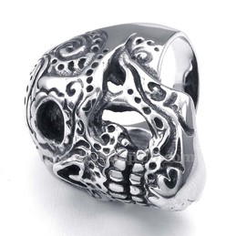 Titanium Skull Ring