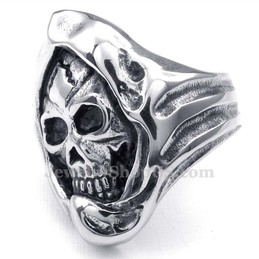 Titanium Skull Ring