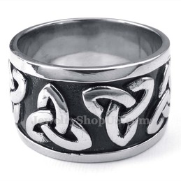 Titanium Irish Knot Ring