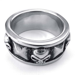 Titanium Skull Ring