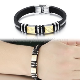 Elegant New Men's Titanium Bracelet C932