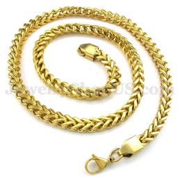Hot Sale Gold Men's Titanium Necklace Chain
