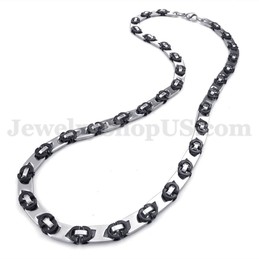 Exquisite Men's Titanium Necklace Chain