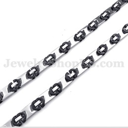Exquisite Men's Titanium Necklace Chain