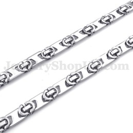 Exquisite Men's Titanium Necklace Chain