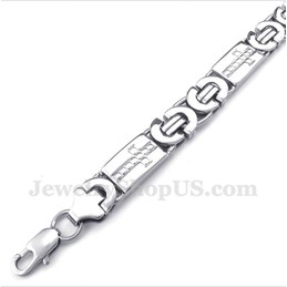 Men's Titanium Cross Bracelet