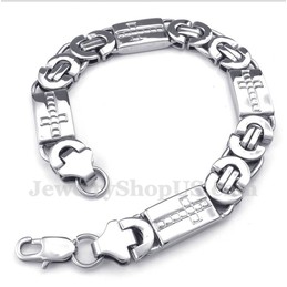 Men's Titanium Cross Bracelet