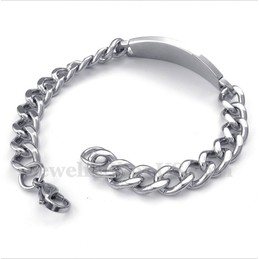 Men's Titanium Diamond Greek Meander Pattern Bracelet