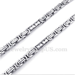 Men's Titanium Cylinder Necklace