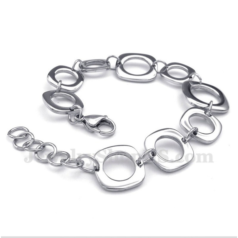 Men's Titanium Round Bracelet