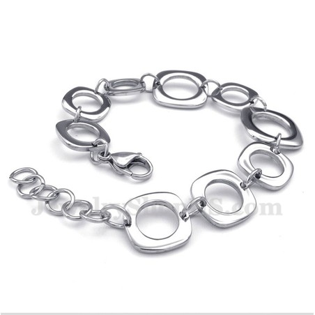 Men's Titanium Round Bracelet