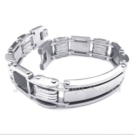 Men's Titanium Carbon Fiber Bracelet